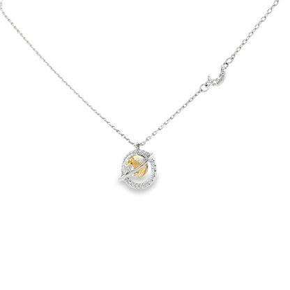 Celestial Orbit Pendant Necklace