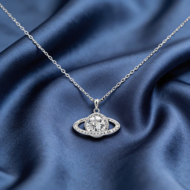 Celestial Orbit Diamond Pendant