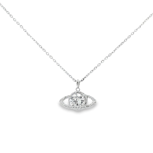 Celestial Orbit Diamond Pendant