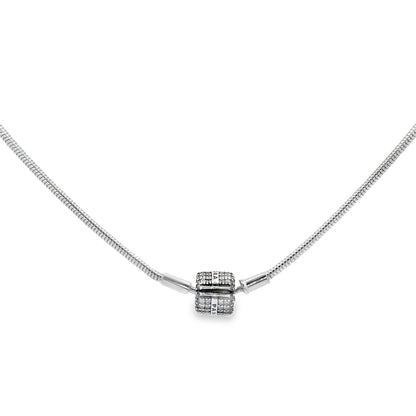Celeste Lock Spark Necklace