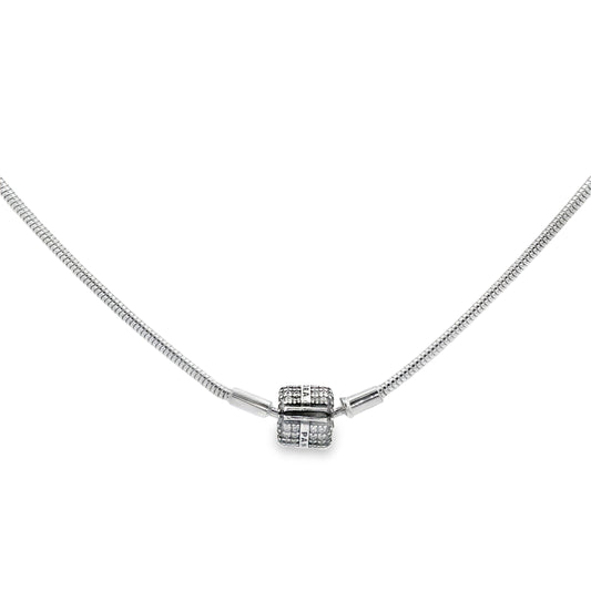 Celeste Lock Spark Necklace