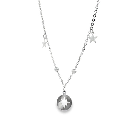 Celestial Star Charm Layered Necklace