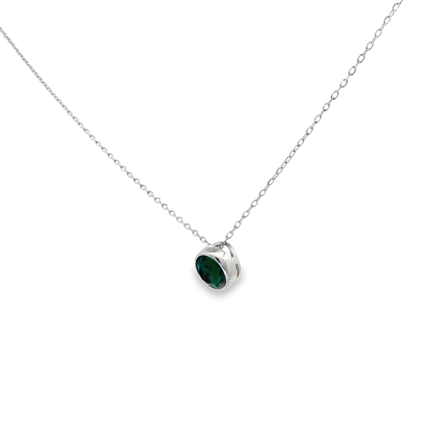Elegant Emerald Glow Pendant