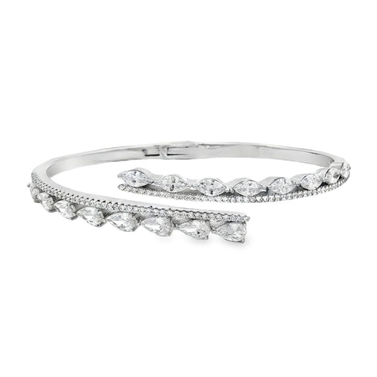Twilight sparkle diamond bangle