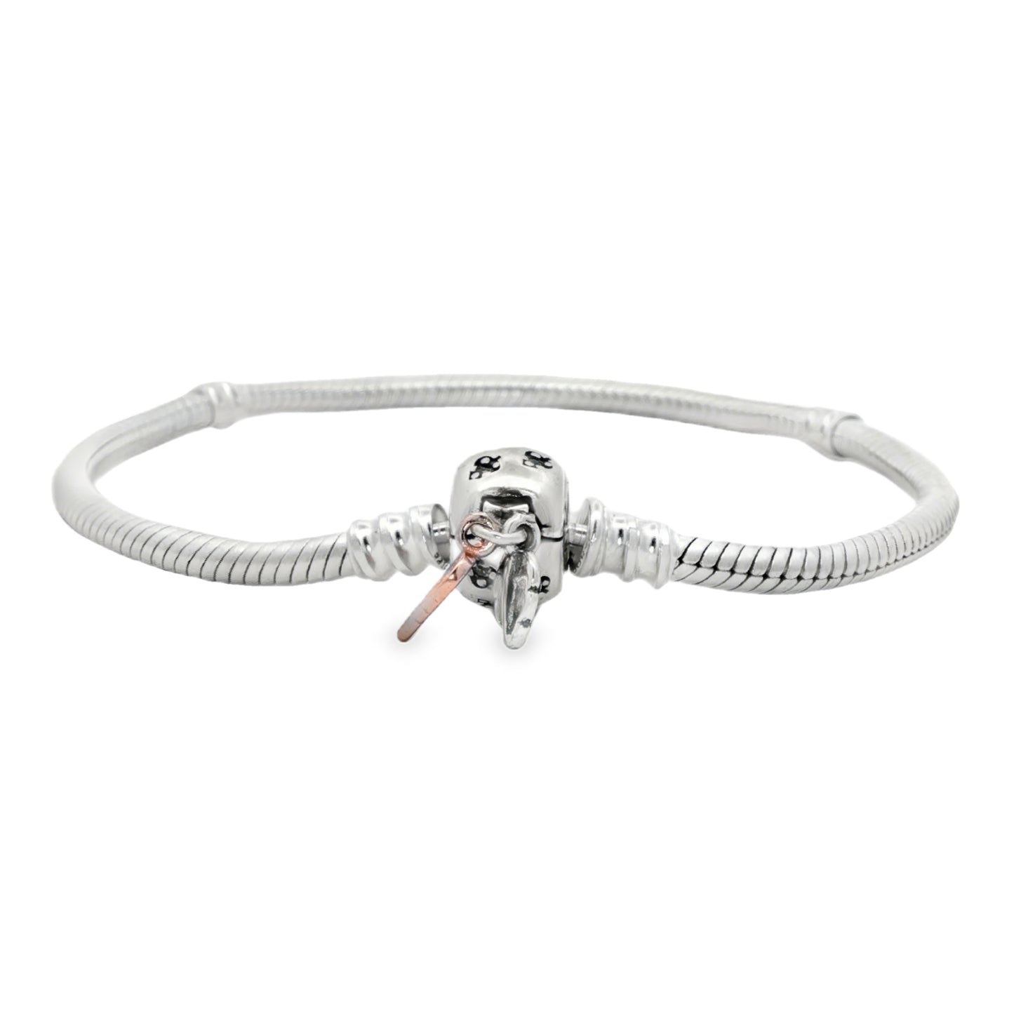 Minimal Charm Snake Chain Bracelet