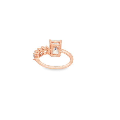 Radiant Elegance Diamond Ring