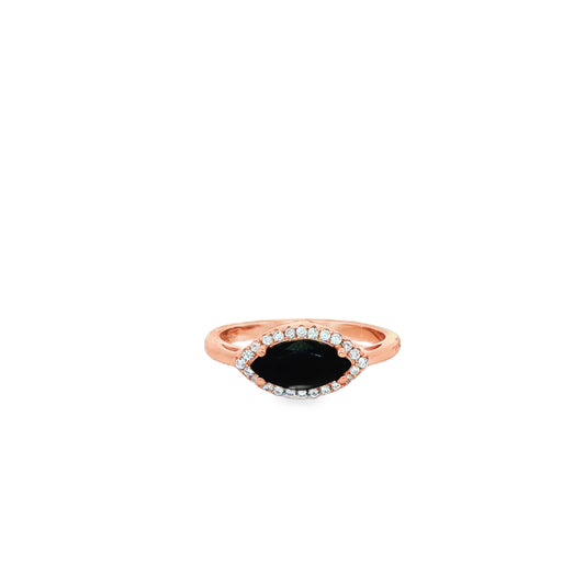 Midnight Halo Ring