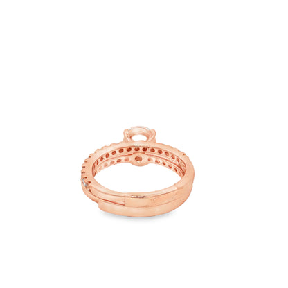 Celestial Duo Oval Ring