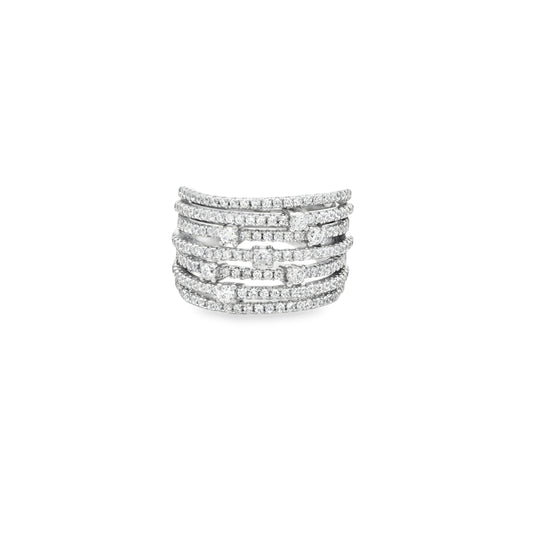 Celestial Layers Diamond Ring