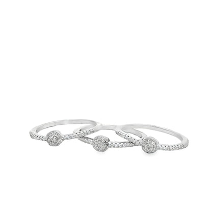 Twin Sparkle Diamond Ring