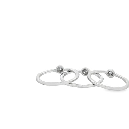 Twin Sparkle Diamond Ring