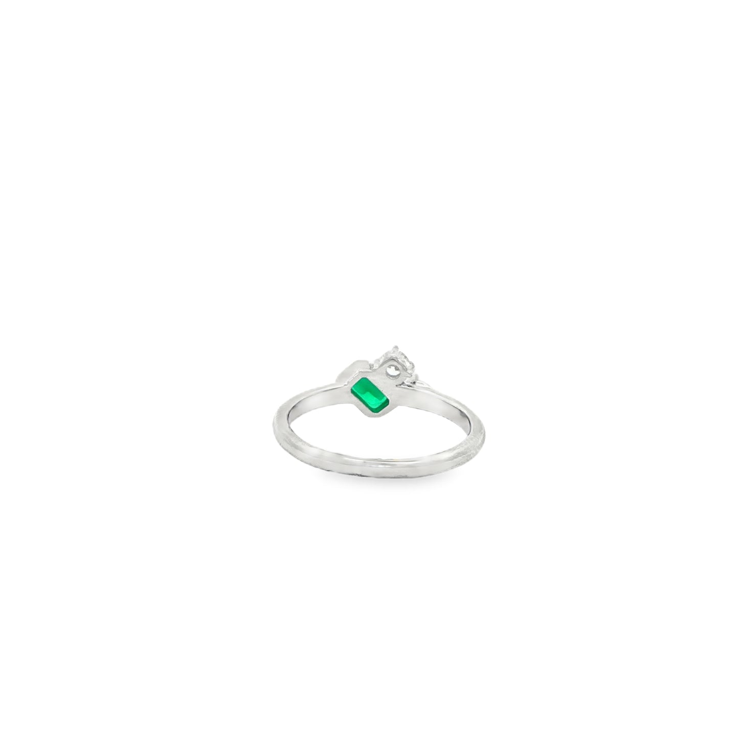 Elegant Emerald Fusion Ring