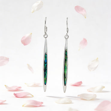 Ocean Gleam Drop Earrings