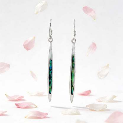Ocean Gleam Drop Earrings