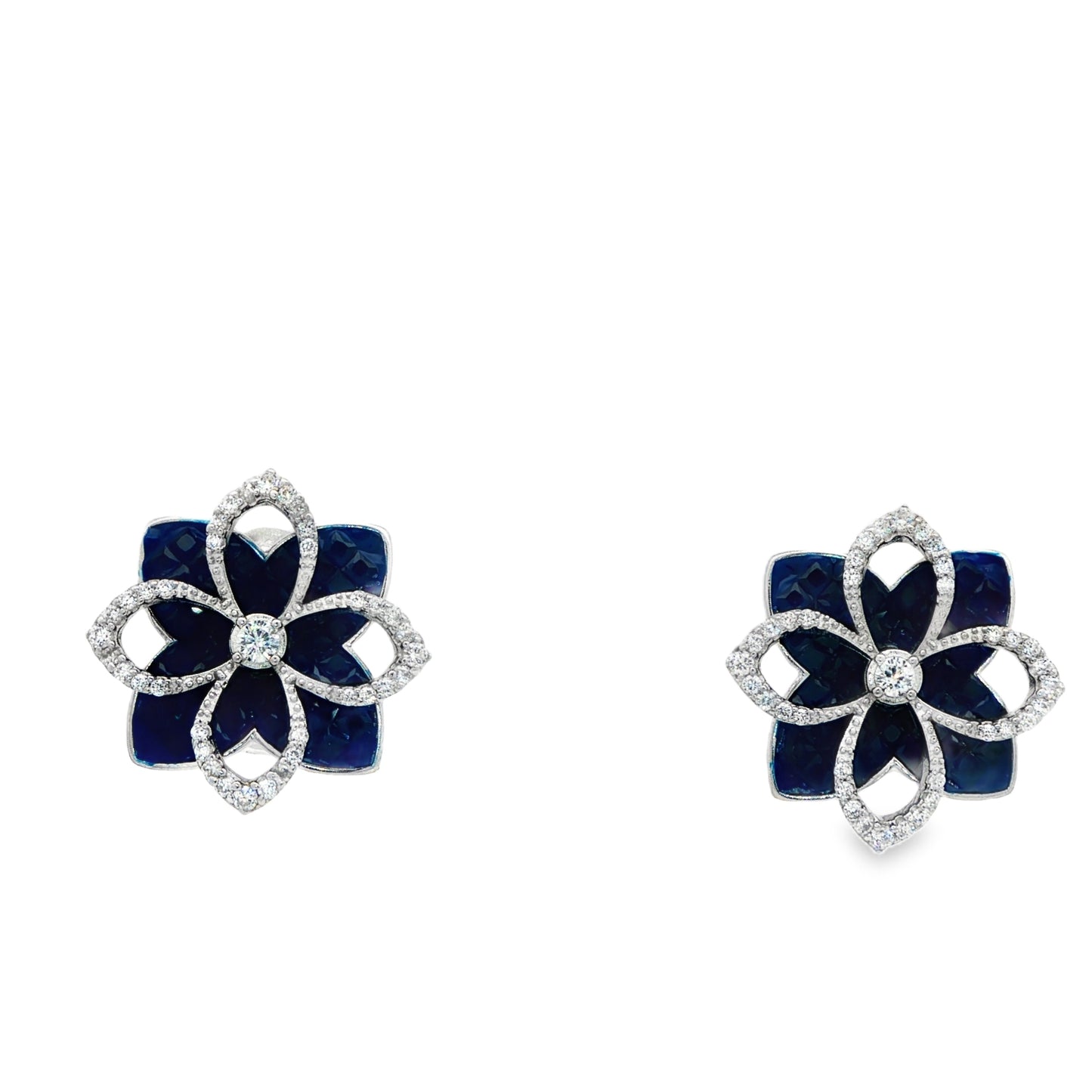 Midnight Bloom Studs