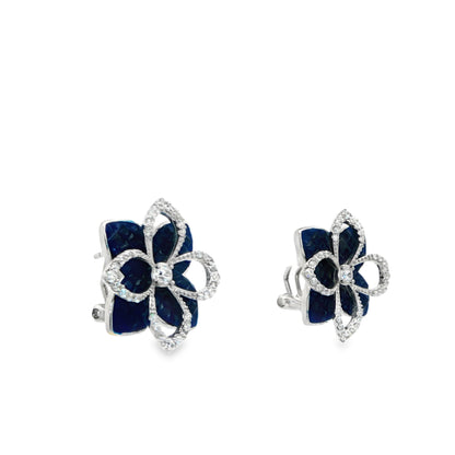 Midnight Bloom Studs