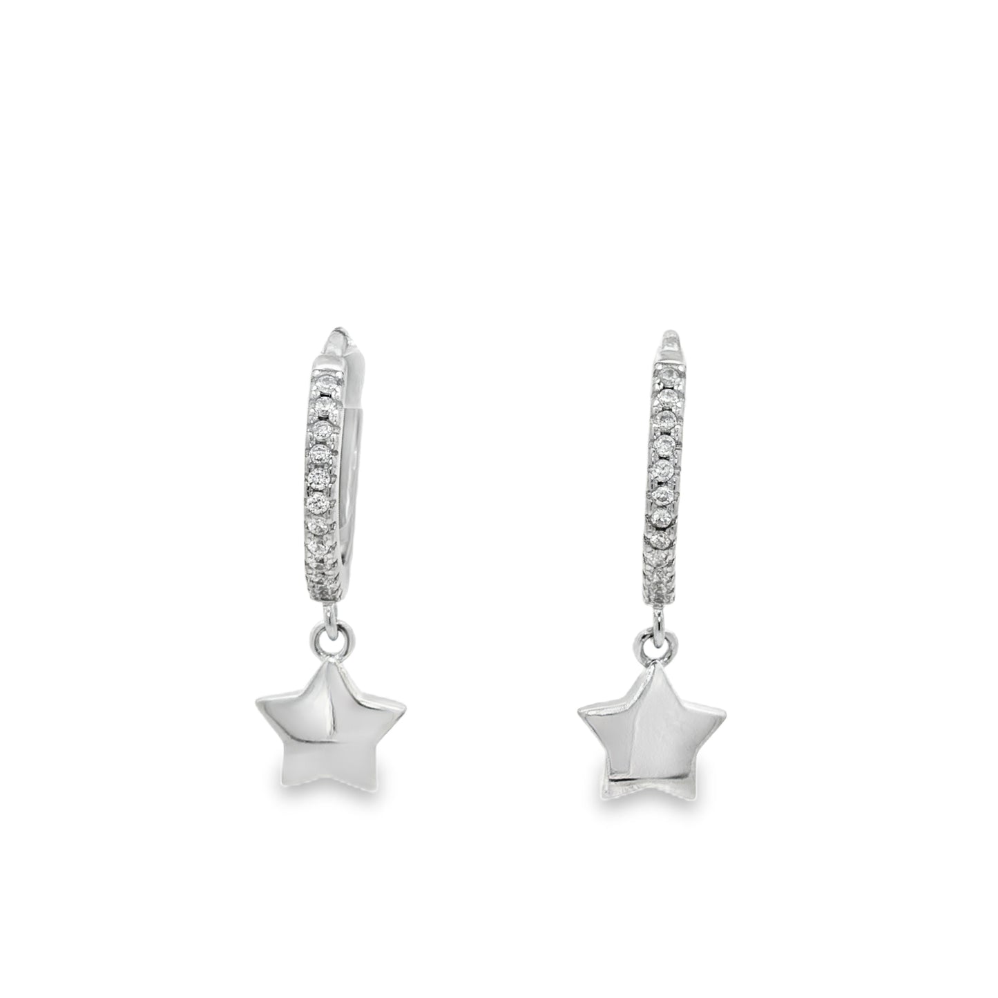 Starlight Charm Hoops