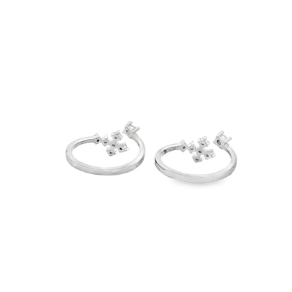 Floral Spark Wrap Toe Ring