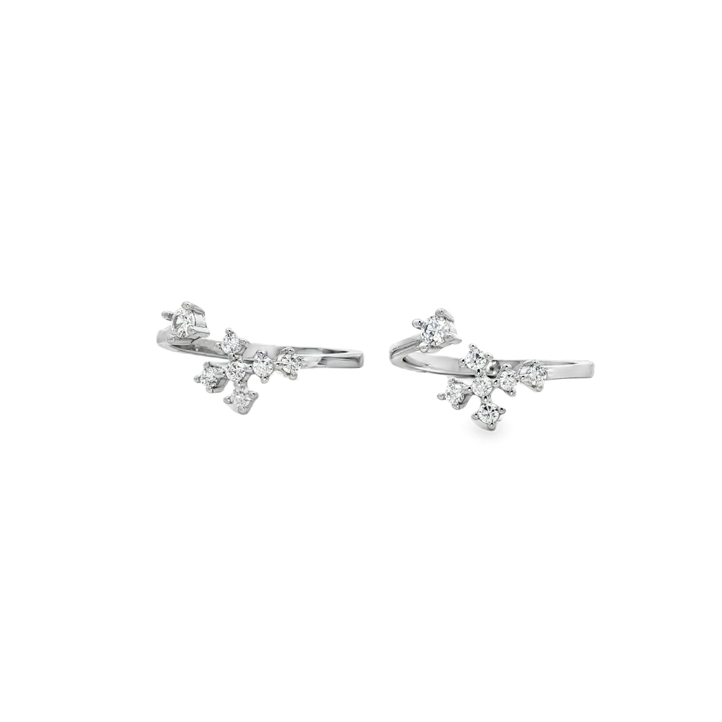Floral Spark Wrap Toe Ring