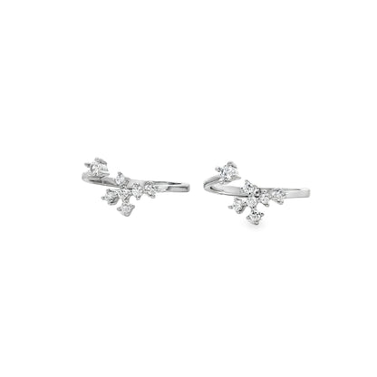Floral Spark Wrap Toe Ring