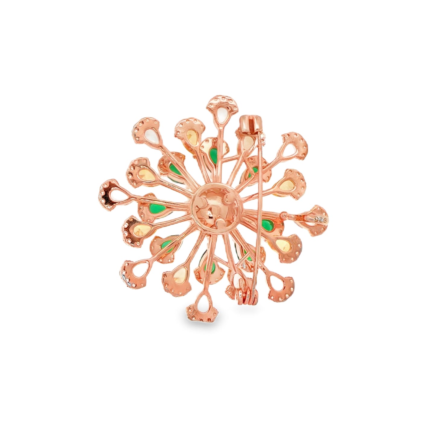 Radiant Pearl Bloom Brooch