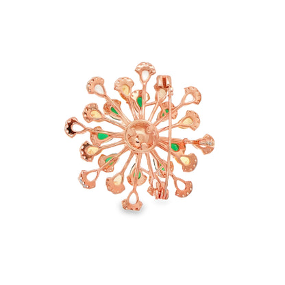 Radiant Pearl Bloom Brooch