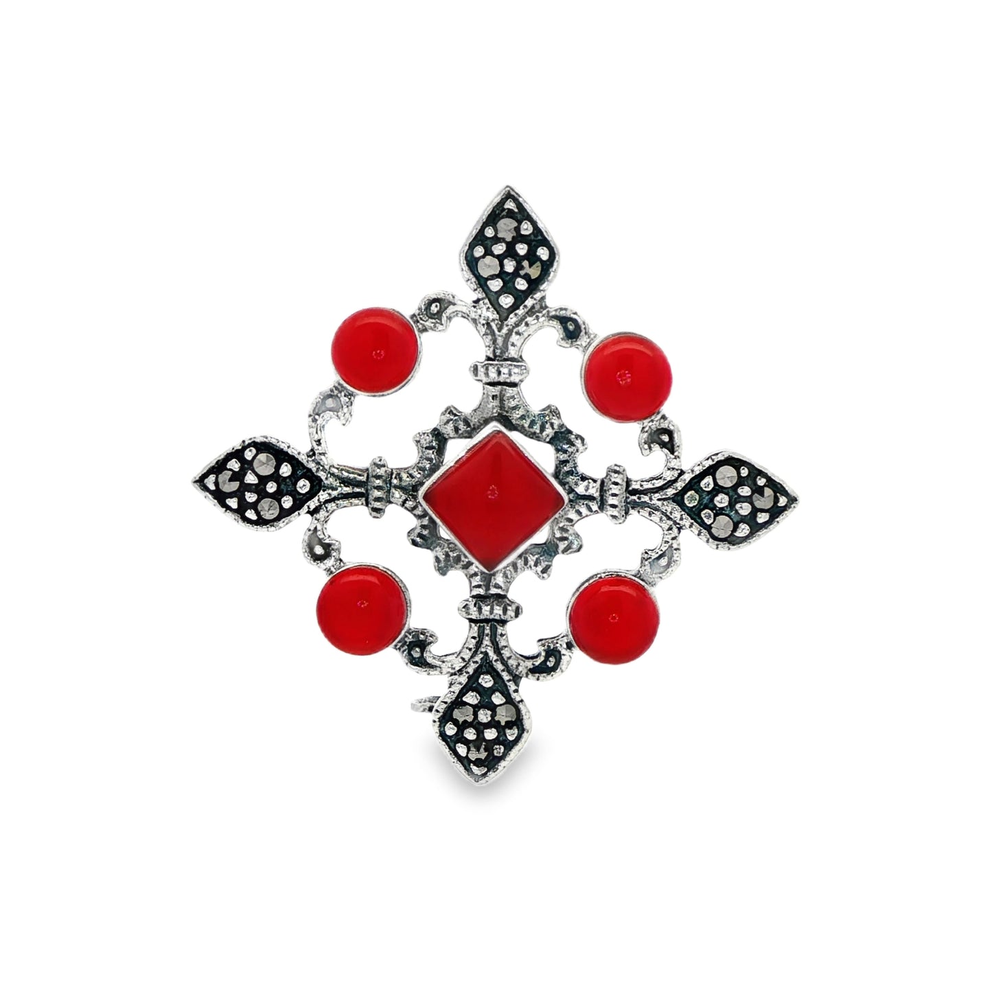Crimson Royale Heritage Brooch
