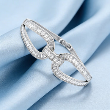 Eternal Infinity Baguette Bracelet