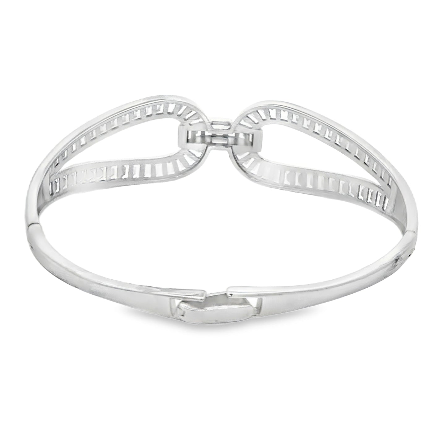 Eternal Infinity Baguette Bracelet