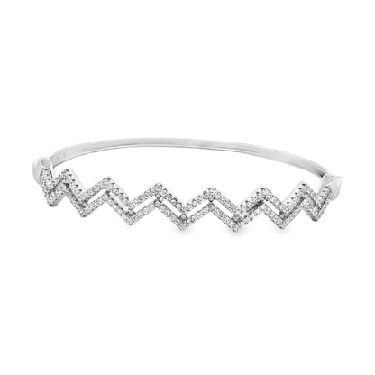 ZigZag Spark Diamond Bracelet