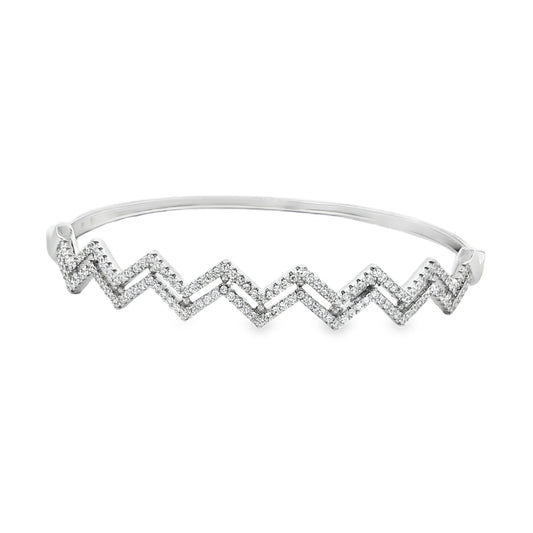ZigZag Spark Diamond Bracelet
