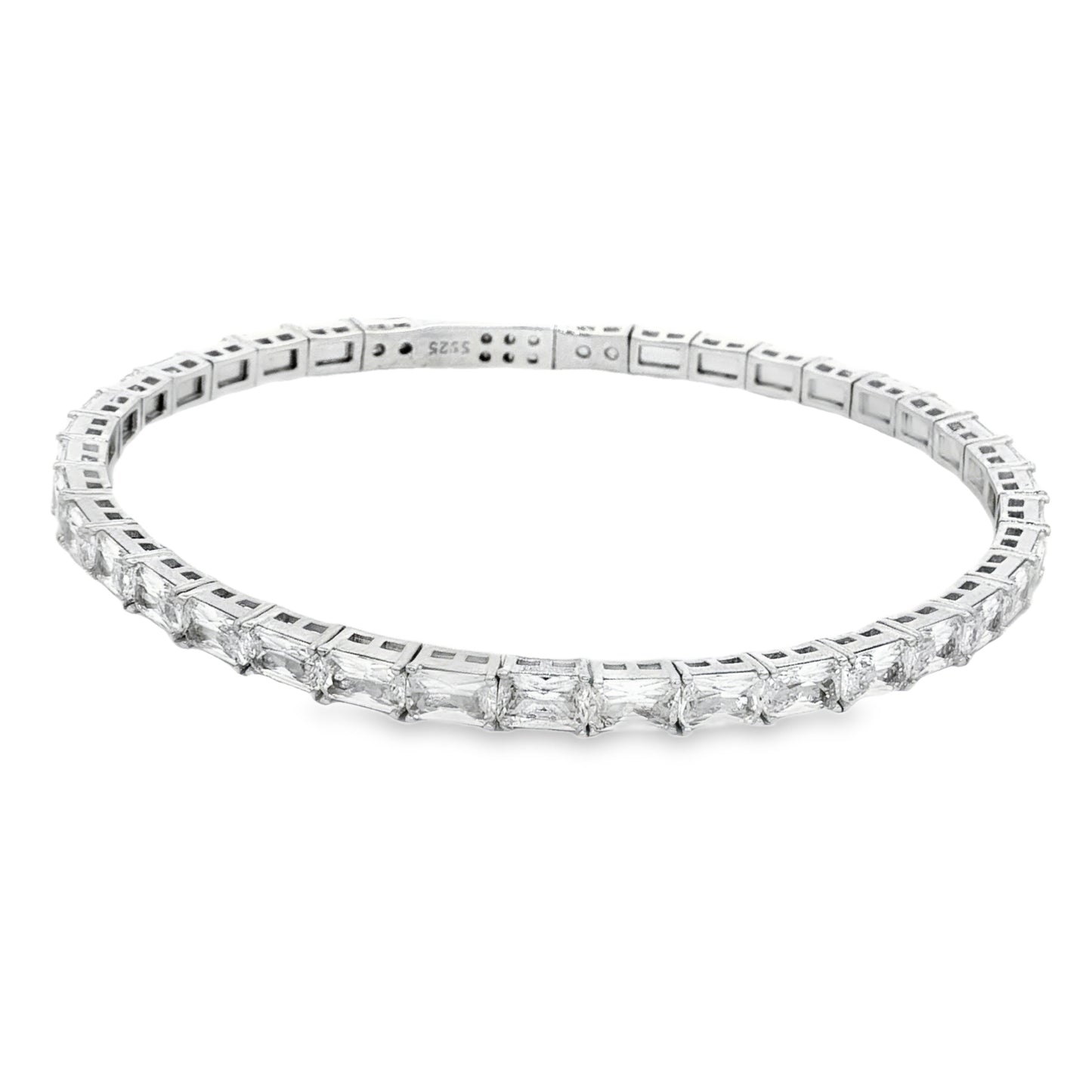 Radiant Edge Diamond Bracelet