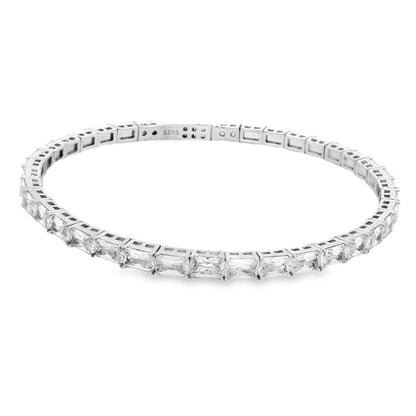 Radiant Edge Diamond Bracelet