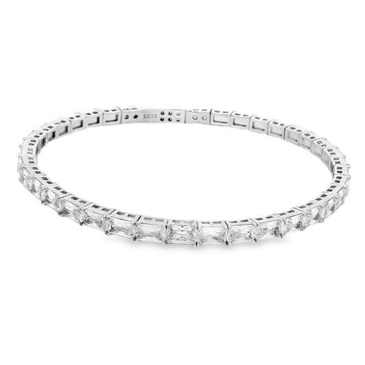 Radiant Edge Diamond Bracelet