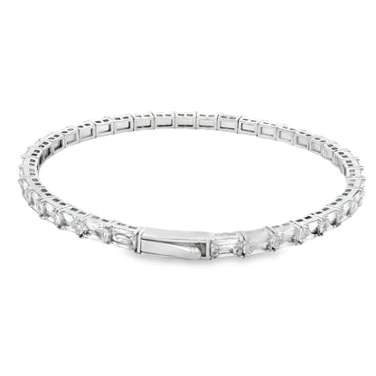 Radiant Edge Diamond Bracelet