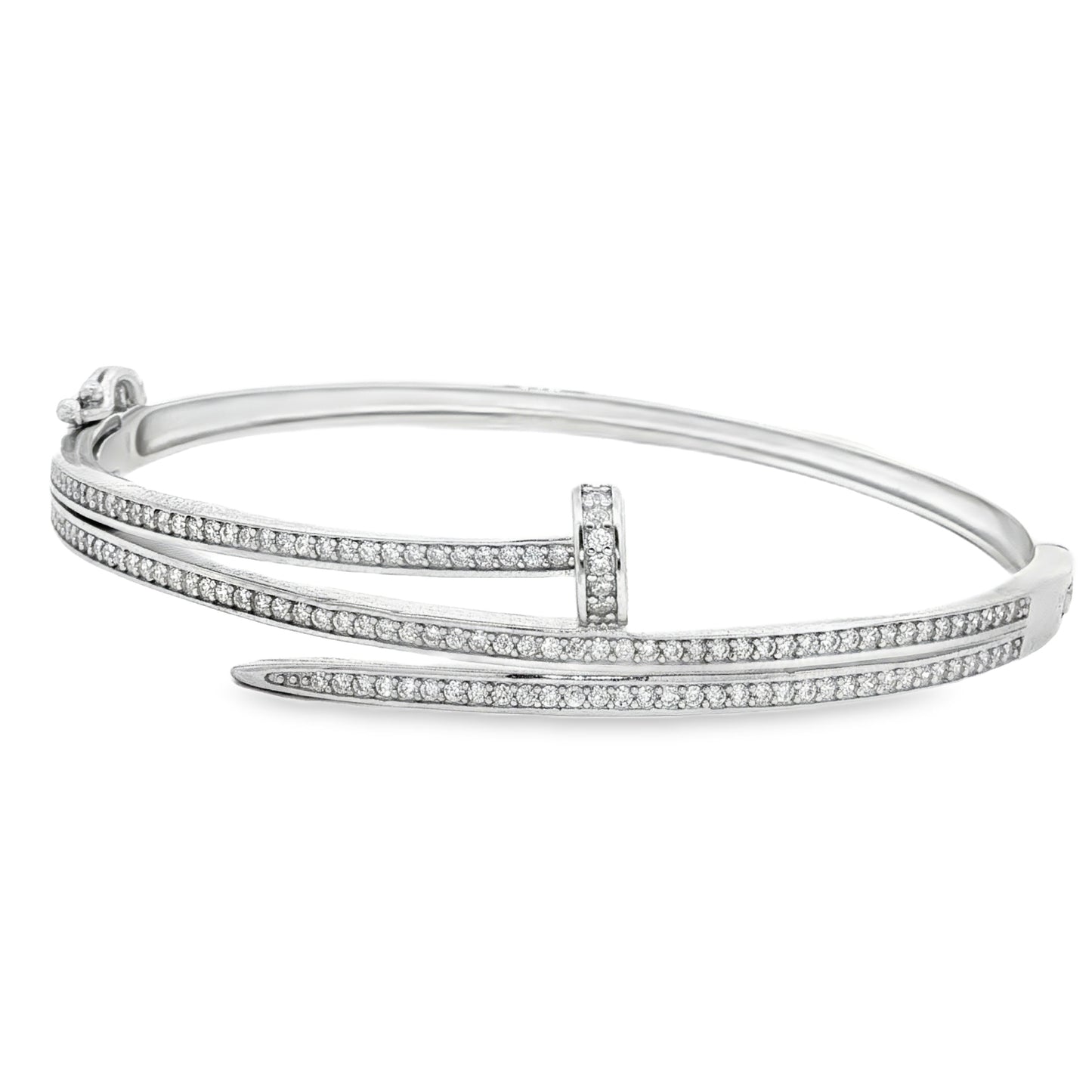 Eterna Spark Diamond Cuff Bracelet