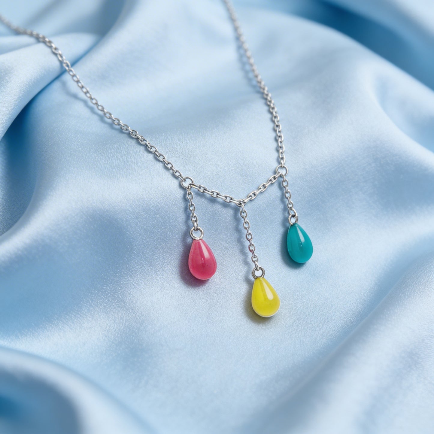 Candy Drop Charm Necklace