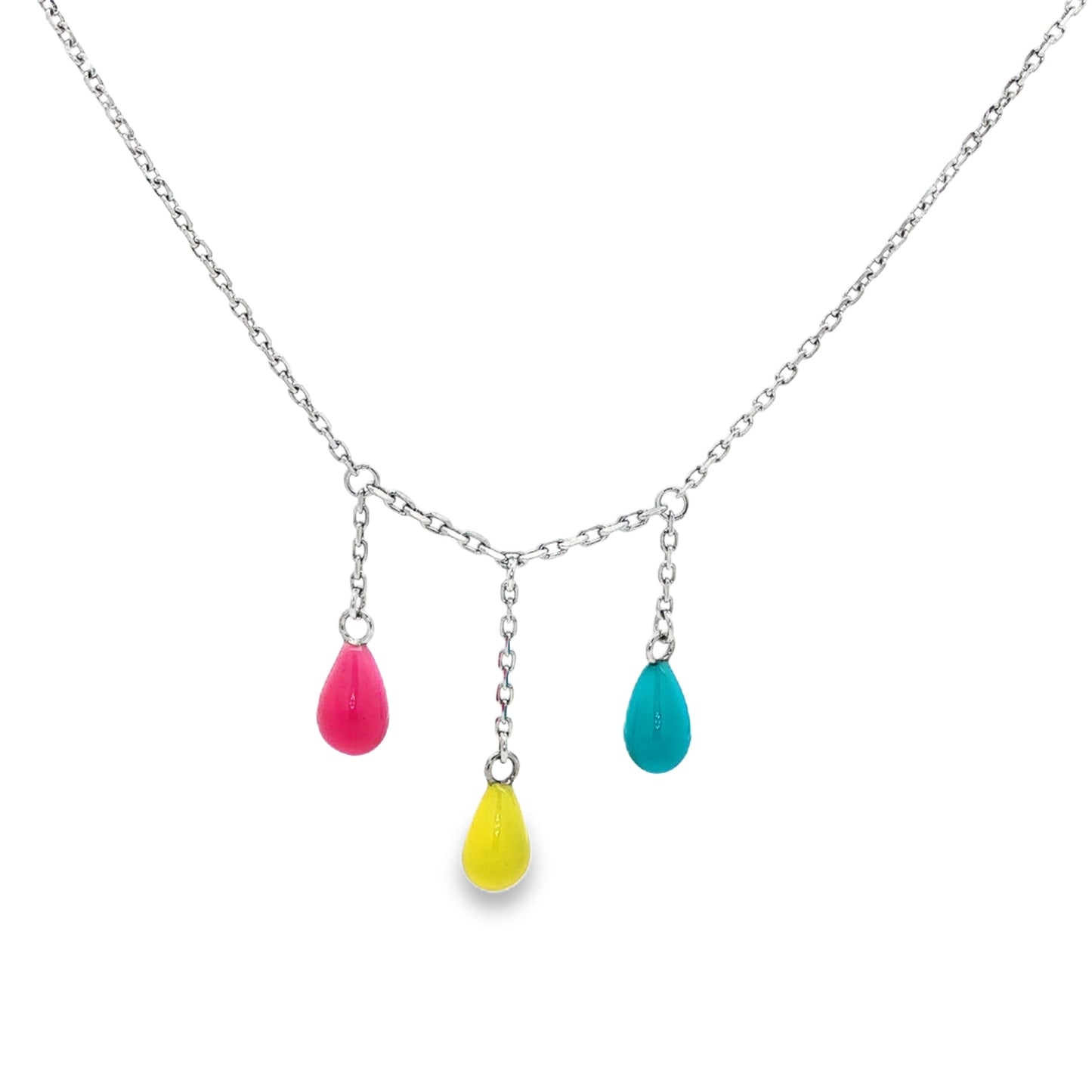 Candy Drop Charm Necklace