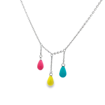 Candy Drop Charm Necklace