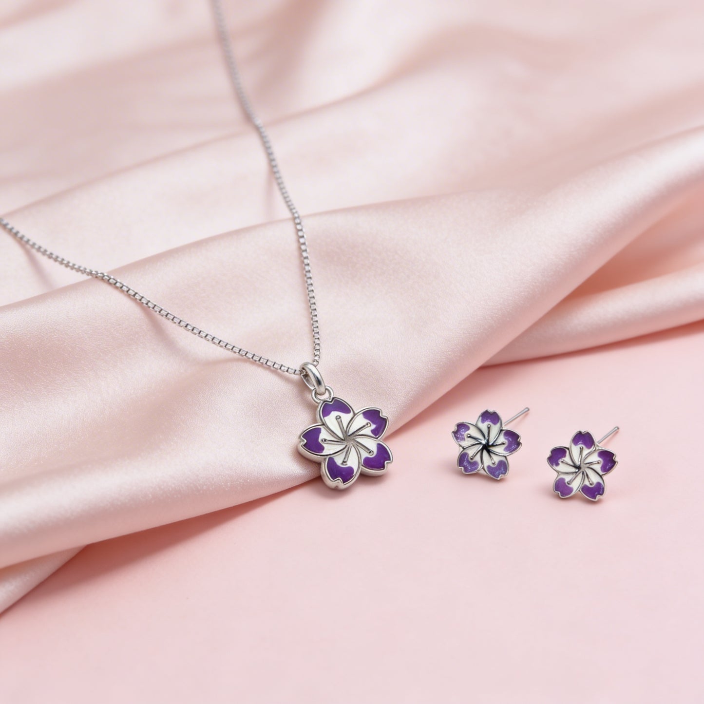 Lavender Bloom Floral Set