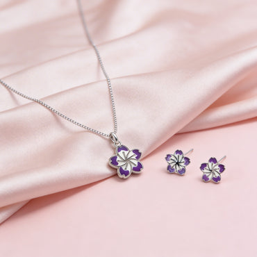 Lavender Bloom Floral Set