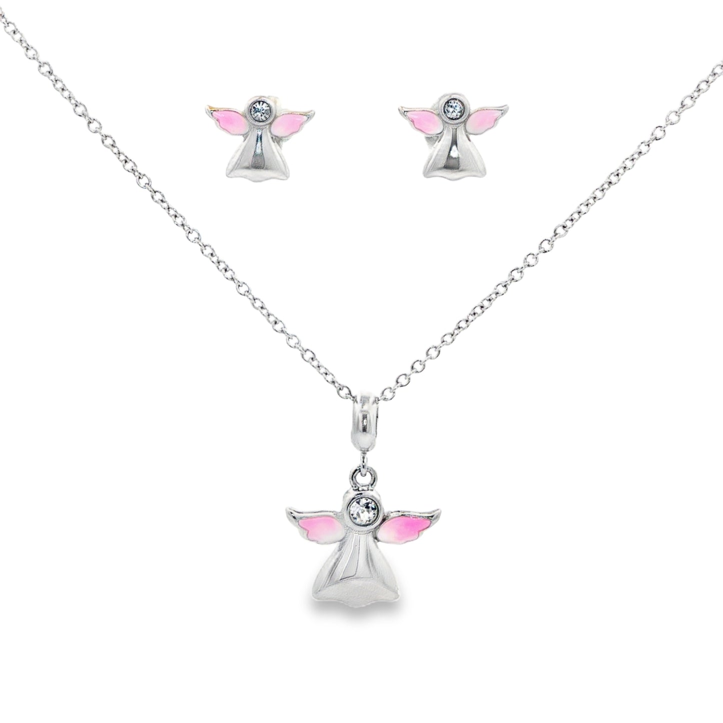 Angel Whisper Pendant Set