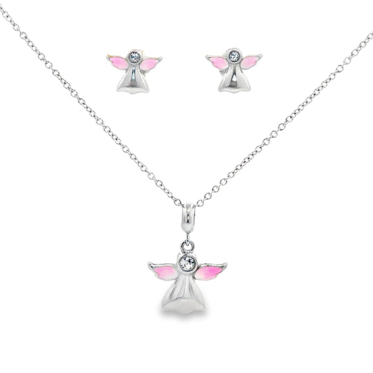 Angel Whisper Pendant Set