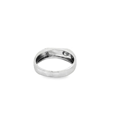 Urban Edge Diamond Accent Ring