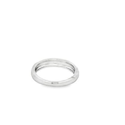 Infinity Cross Band Ring