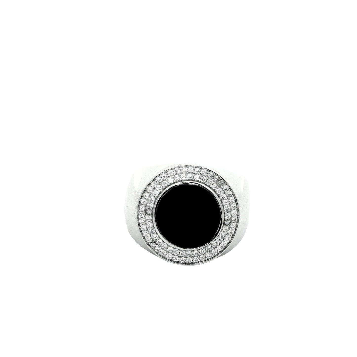 Midnight Halo Statement Ring