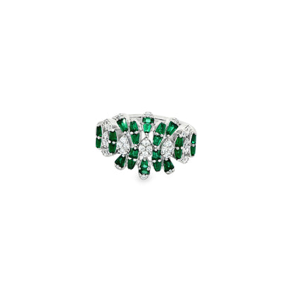 Emerald Royale Statement Ring