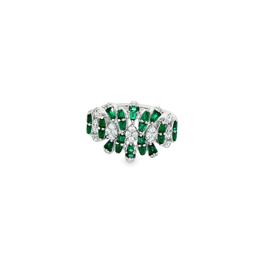 Emerald Royale Statement Ring