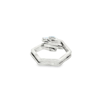 Azure Opal Stack Ring Set