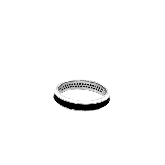 Midnight Enamel Elegance Band